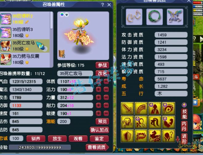 梦幻西游：175服战季军魔王，16+11配神佑163，带神马宠抢速度！  第11张